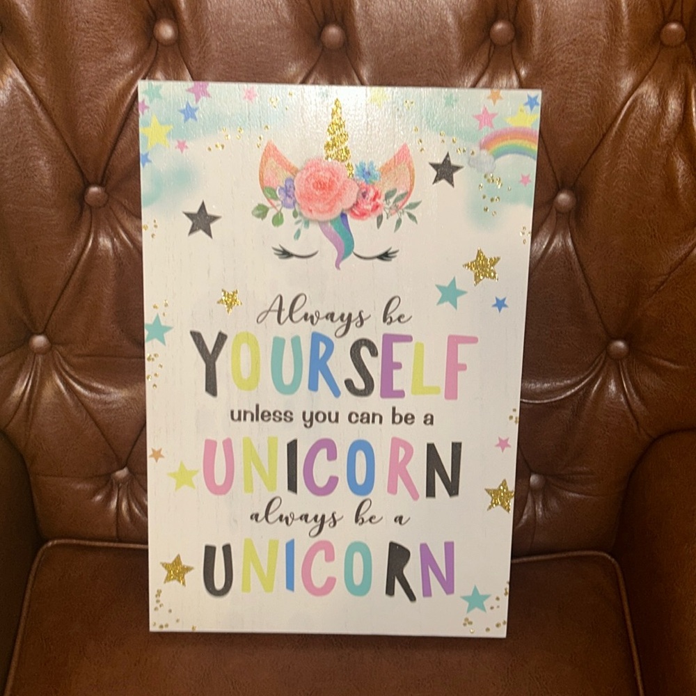 🎀Beautiful LED Unicorn Picture
